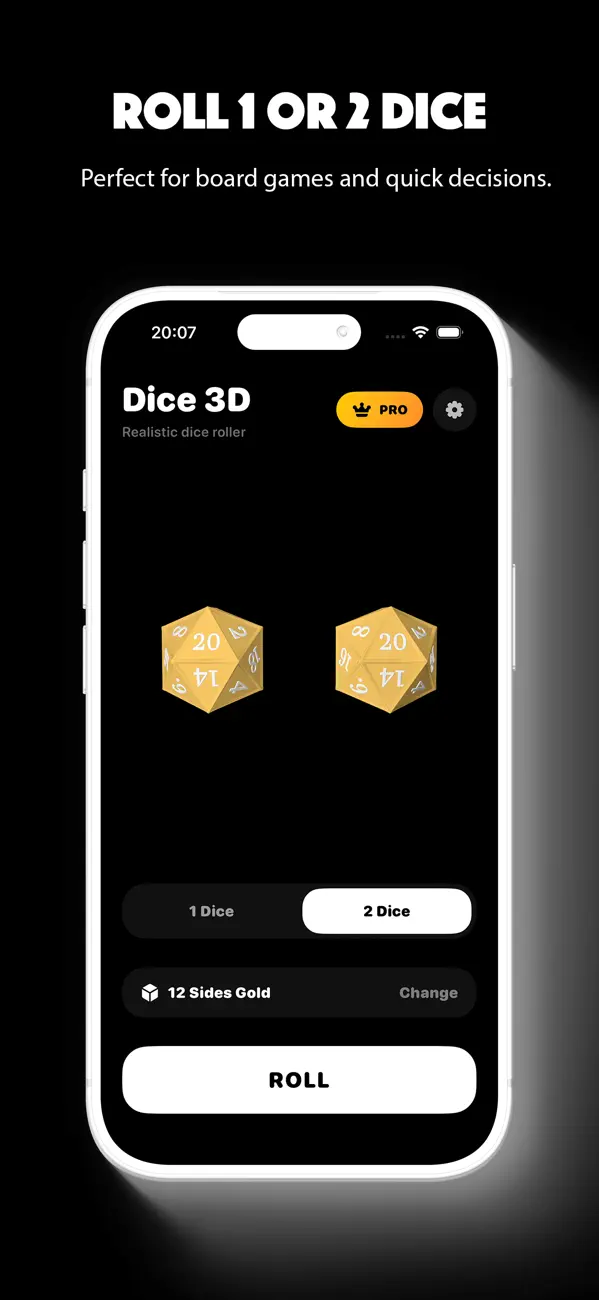 Dice 3D - Roll