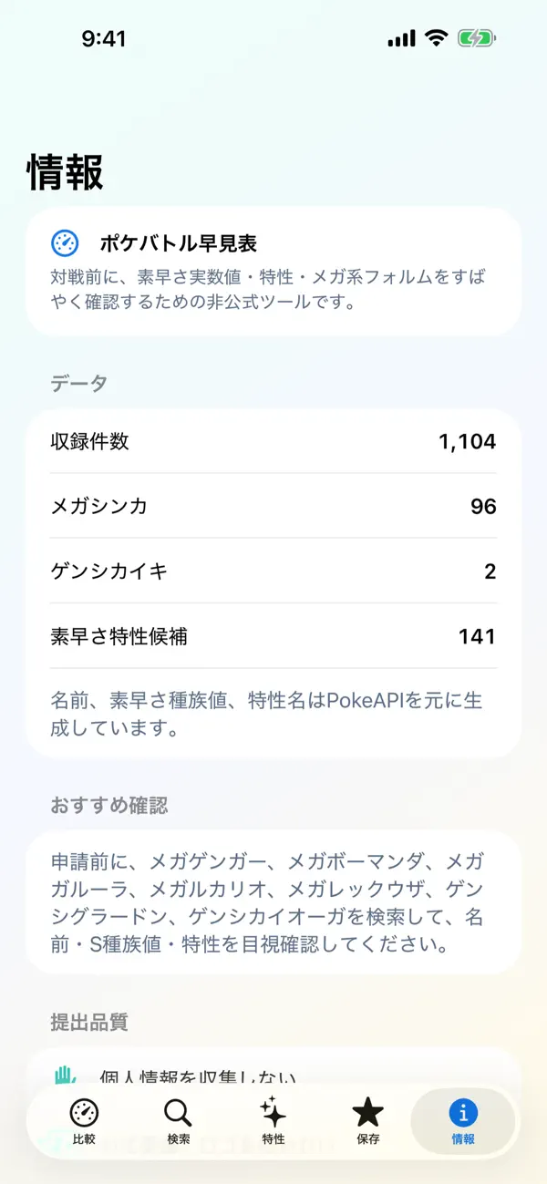 ポケバトル早見表