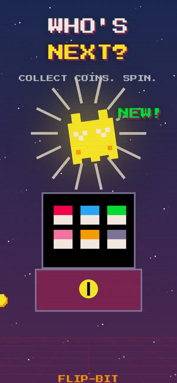 FLIP-BIT! Gravity Pixel Runner
