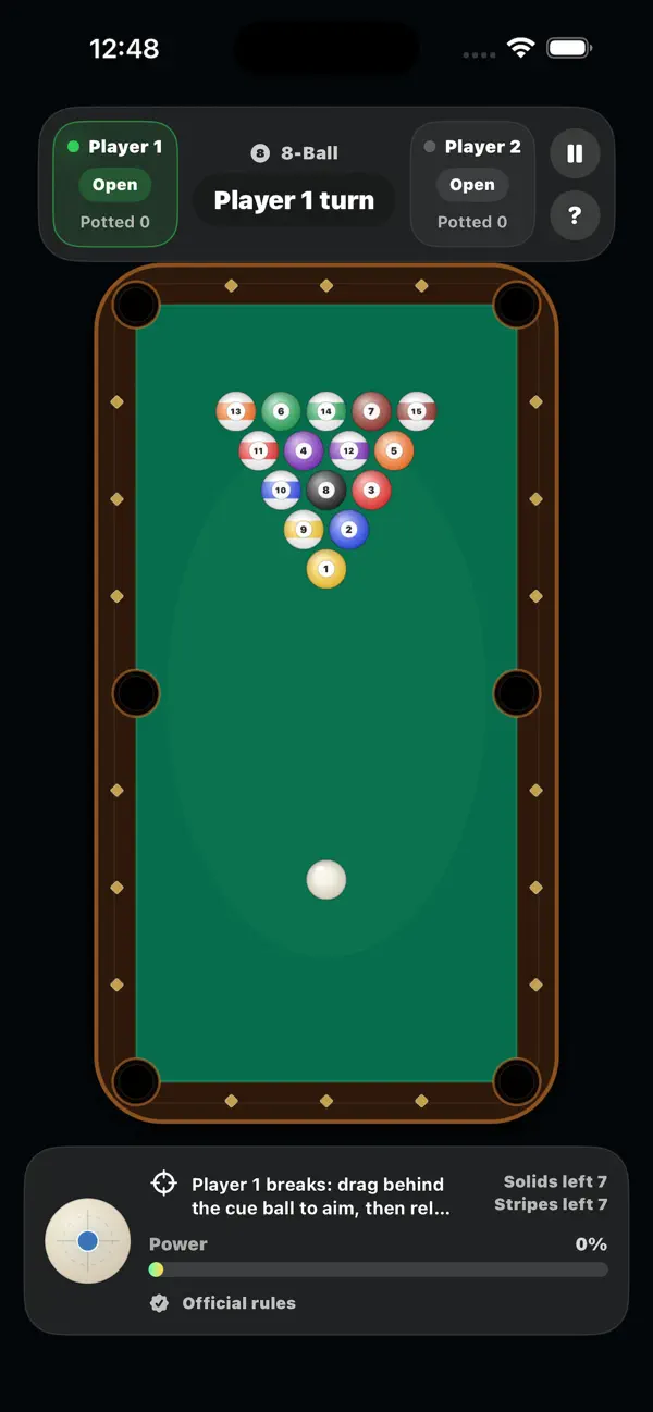 Pocket Break - 8 Ball Rush
