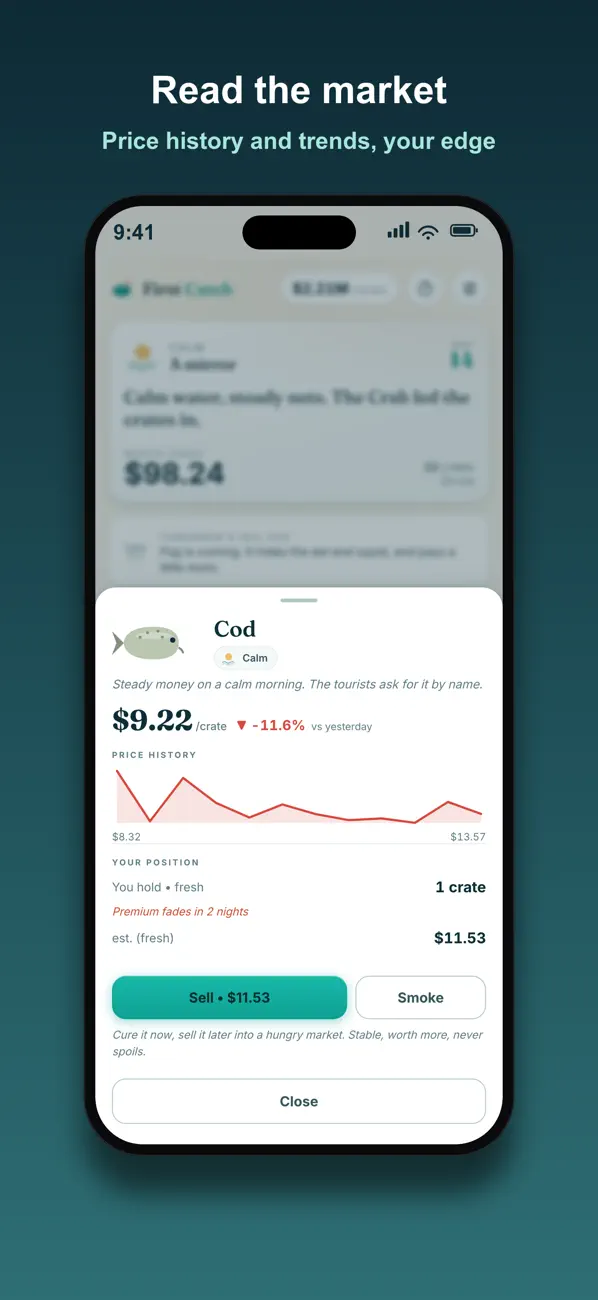 First Catch: Fish Market
