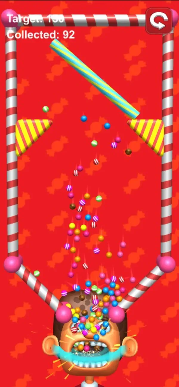 Tap to Break Jelly Fall
