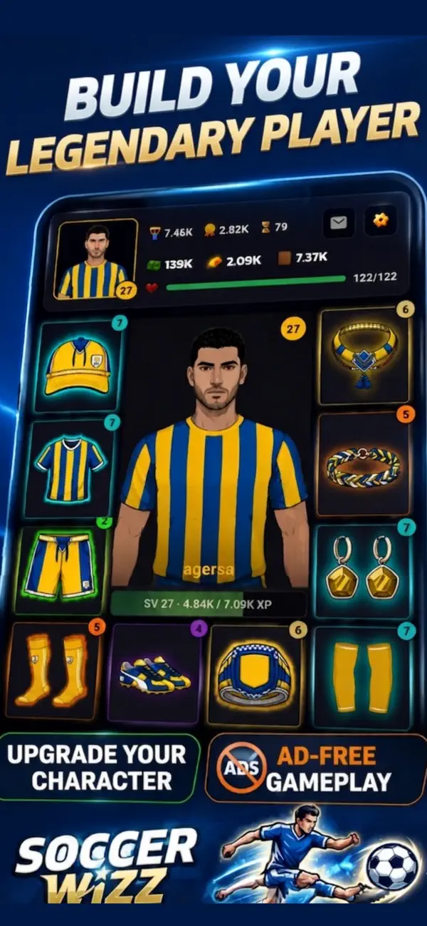 Soccer Wizz: Football RPG Sim