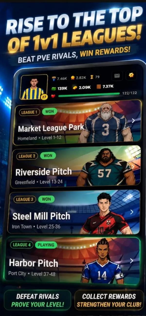 Soccer Wizz: Football RPG Sim