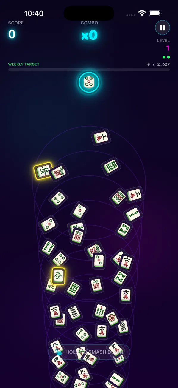 Mahjong Drop Smash
