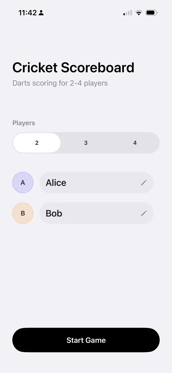 Cricket Scoreboard For Darts
