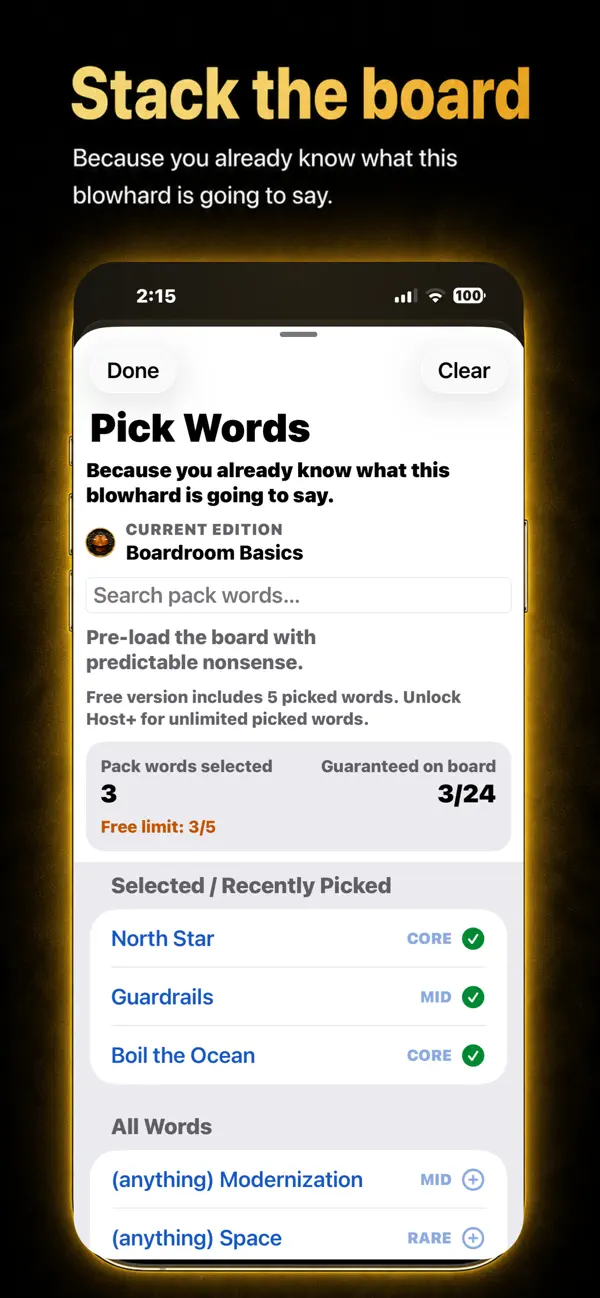 Boardroom Bingo™