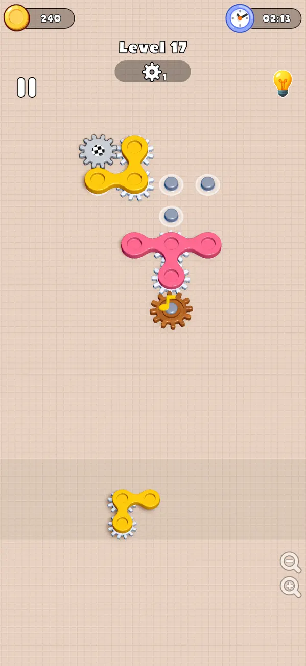 WormGears Brain-teasing puzzle
