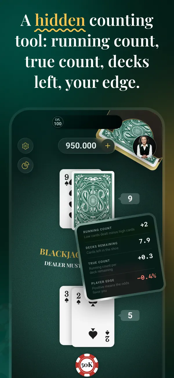 TrueCount Blackjack 21 Trainer