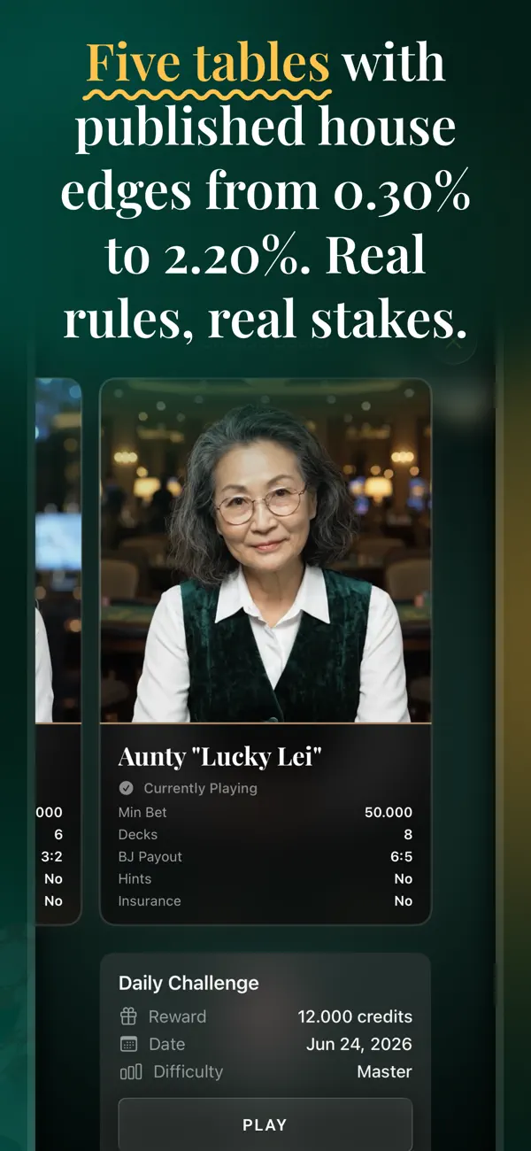 TrueCount Blackjack 21 Trainer