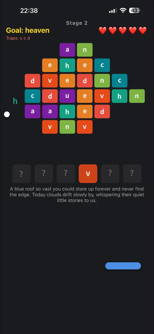 WordBricks: Get words