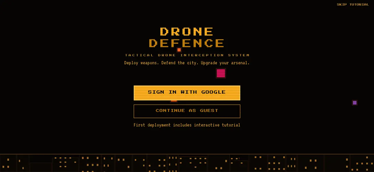 Drone Defence: Tower Defence