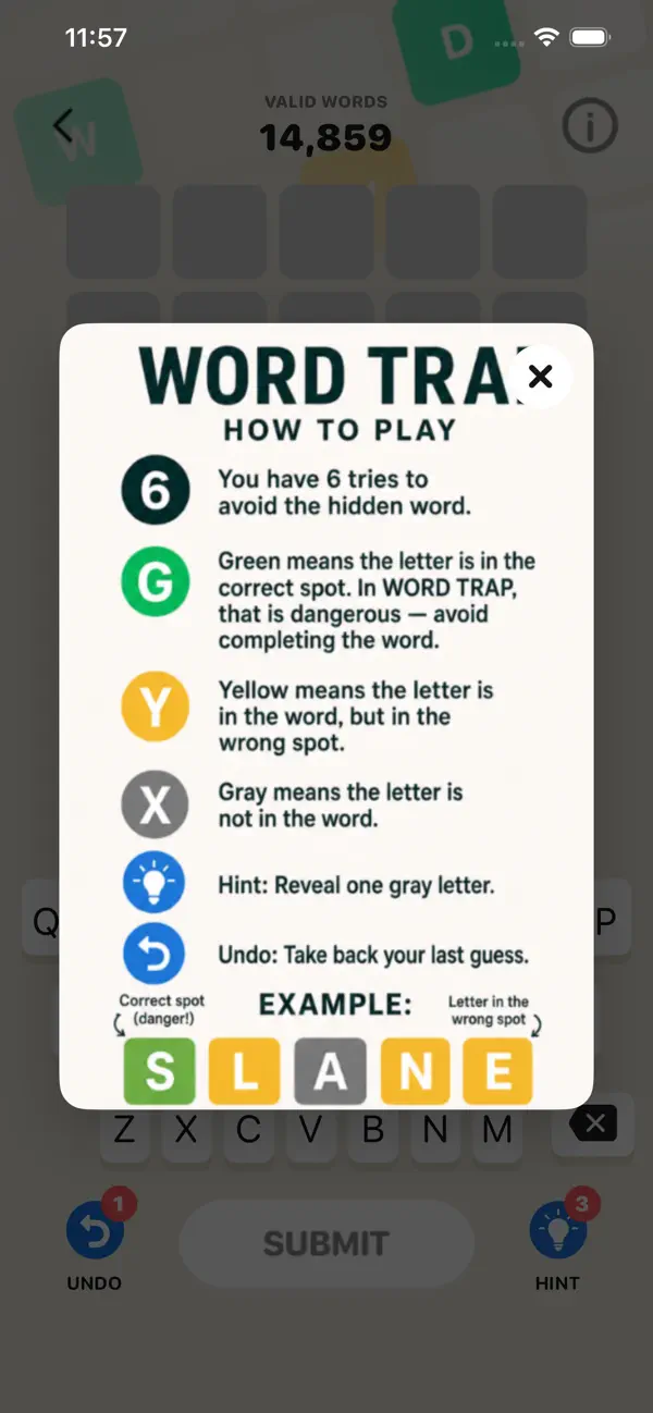 Word Trap - Don't Guess it