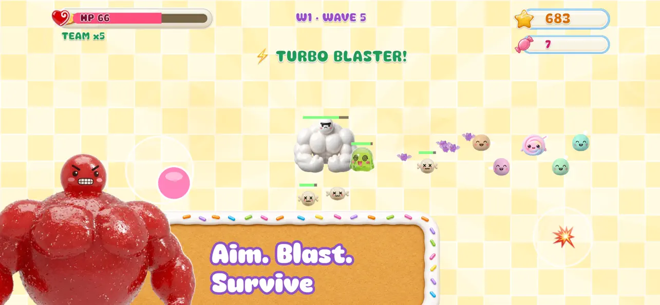 Candy Crawl: Sweet Survival