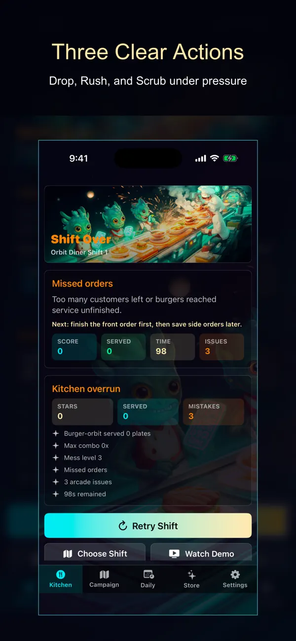 Quantum Chef Rush