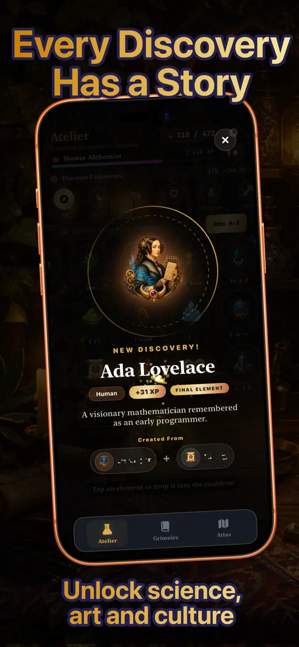 Alchemy Atlas: Merge & Craft