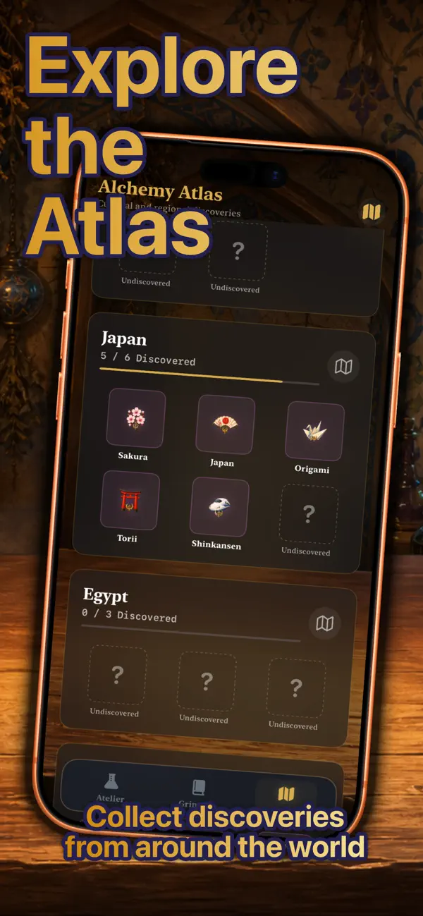 Alchemy Atlas: Merge & Craft