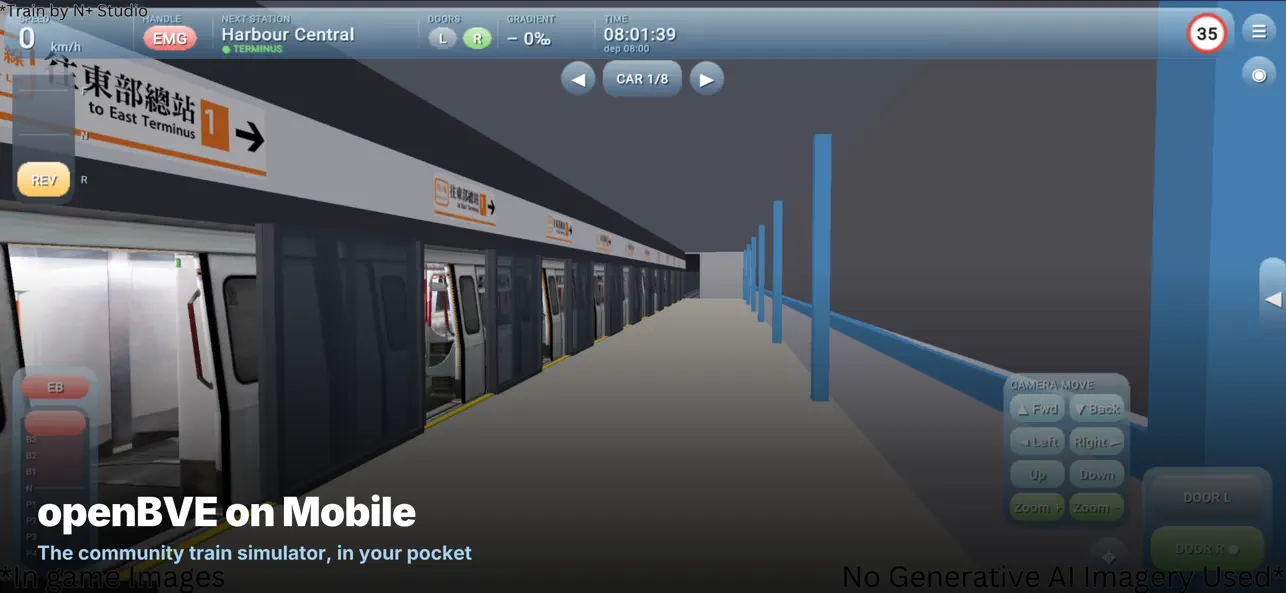 MobileBVE - Train Simulator