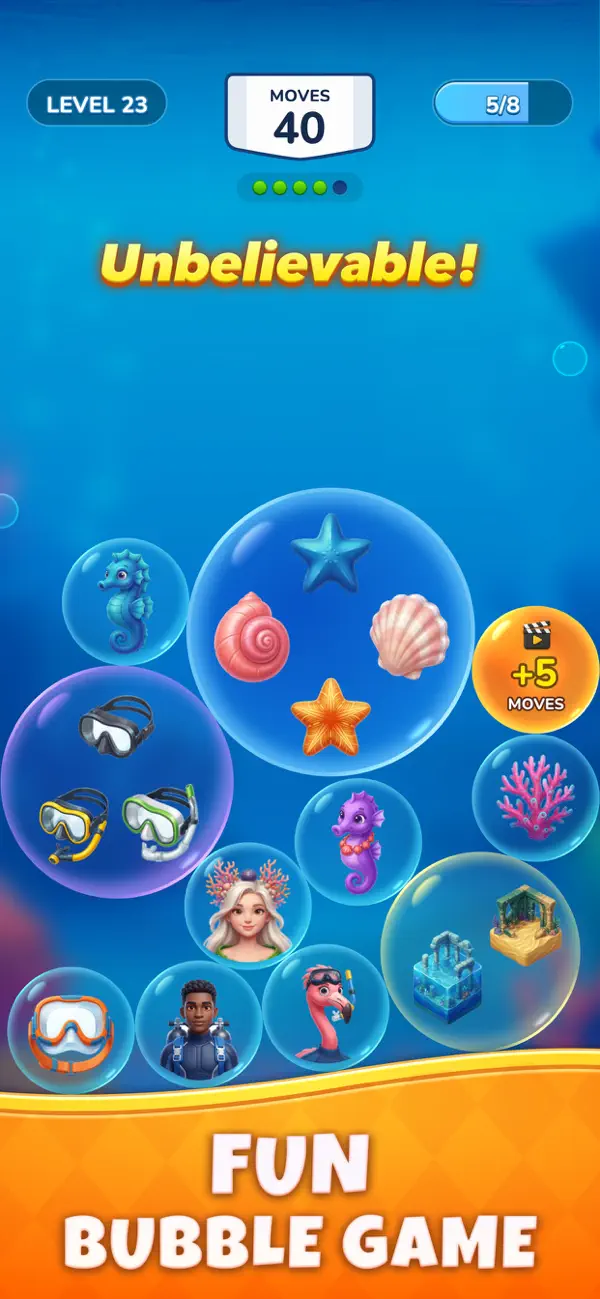 Bubble Pair: Pop Match