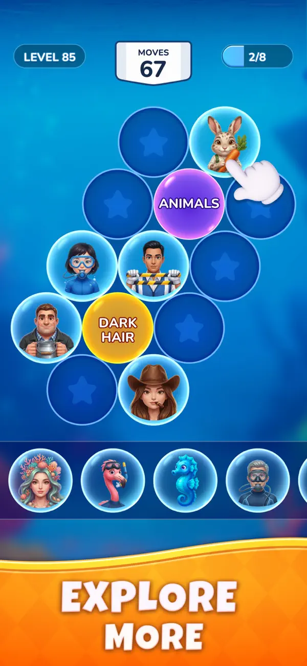 Bubble Pair: Pop Match