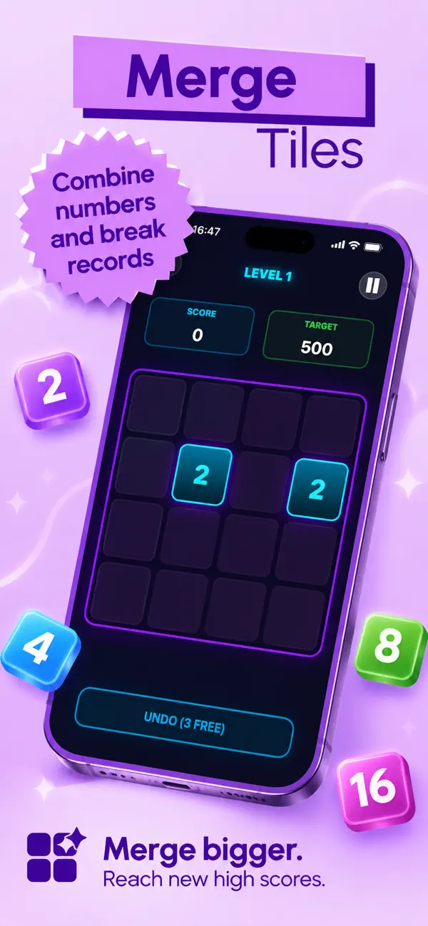 Arrow Out: 2048 Number Puzzle