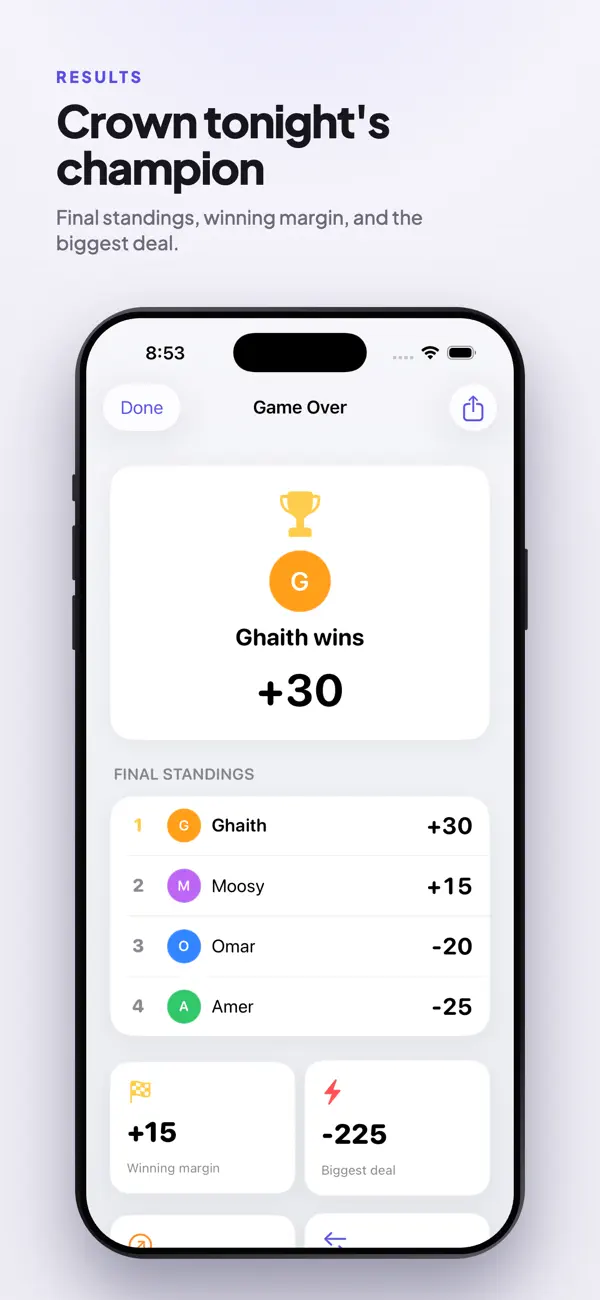 Trix Scoring