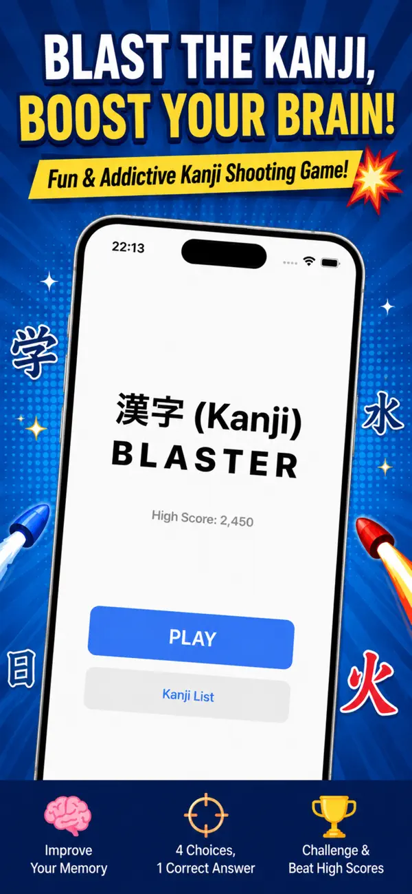Kanji Blaster
