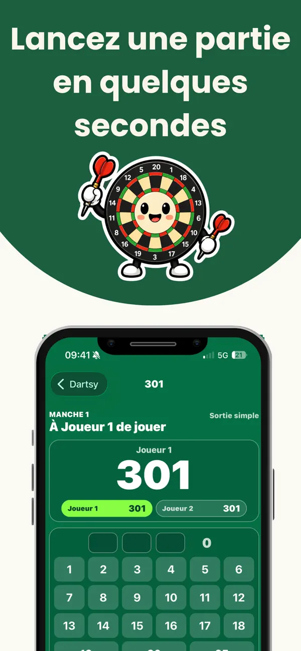 Dartsy: Darts Scoreboard
