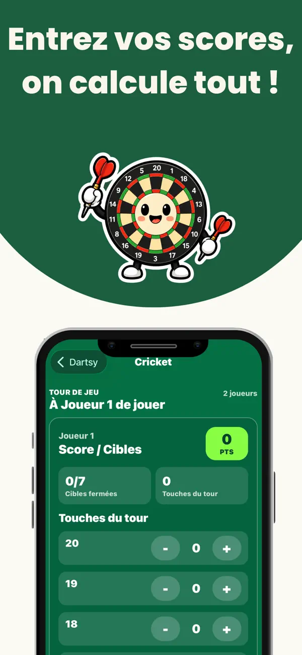 Dartsy: Darts Scoreboard