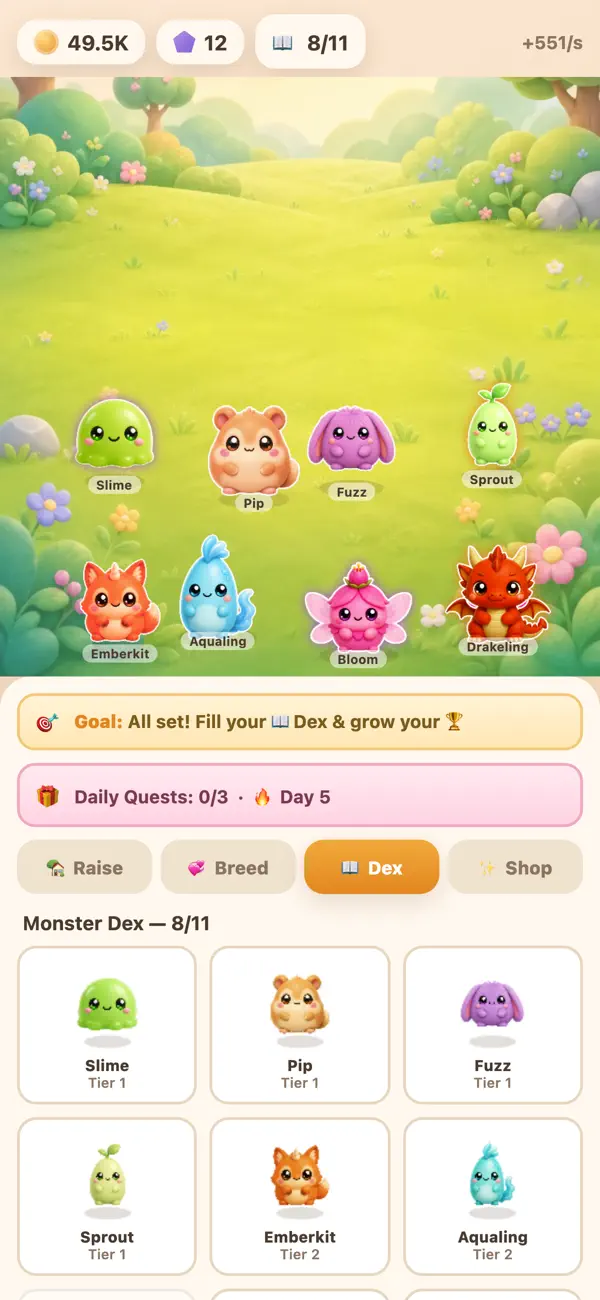 Cozy Monster Sanctuary