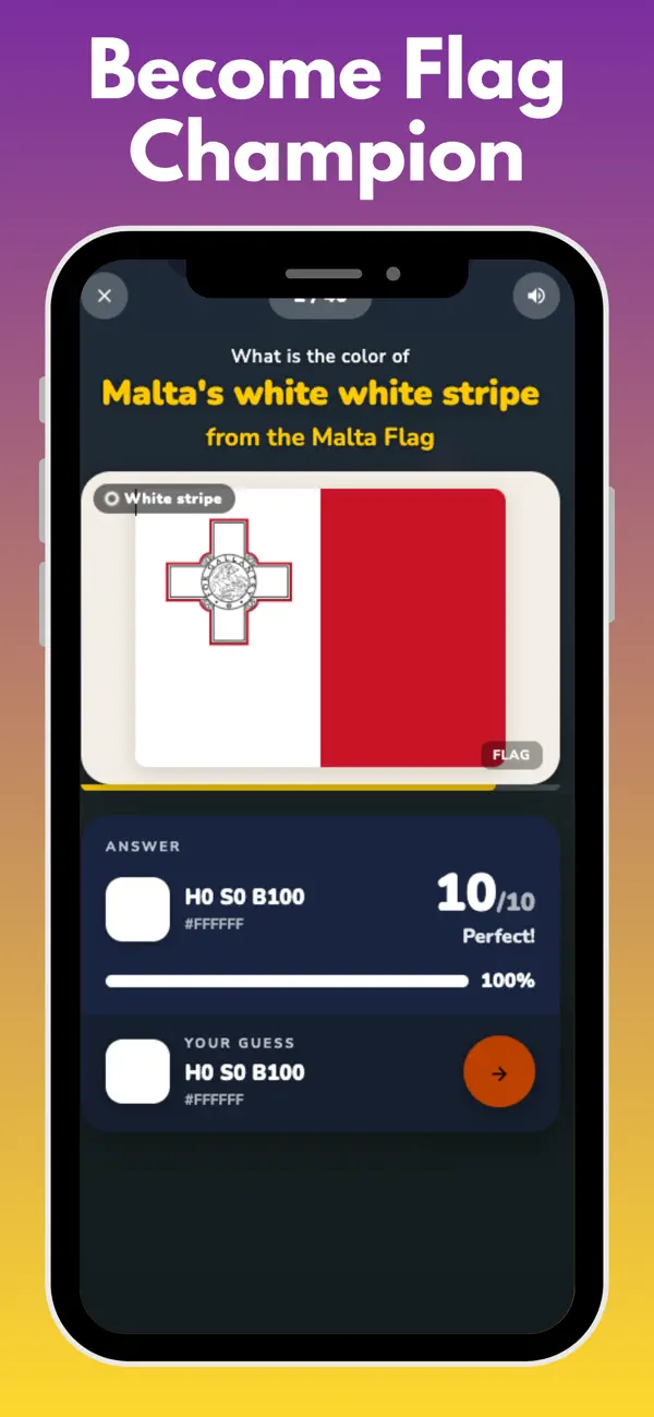 Flag Tone: Guess the Color