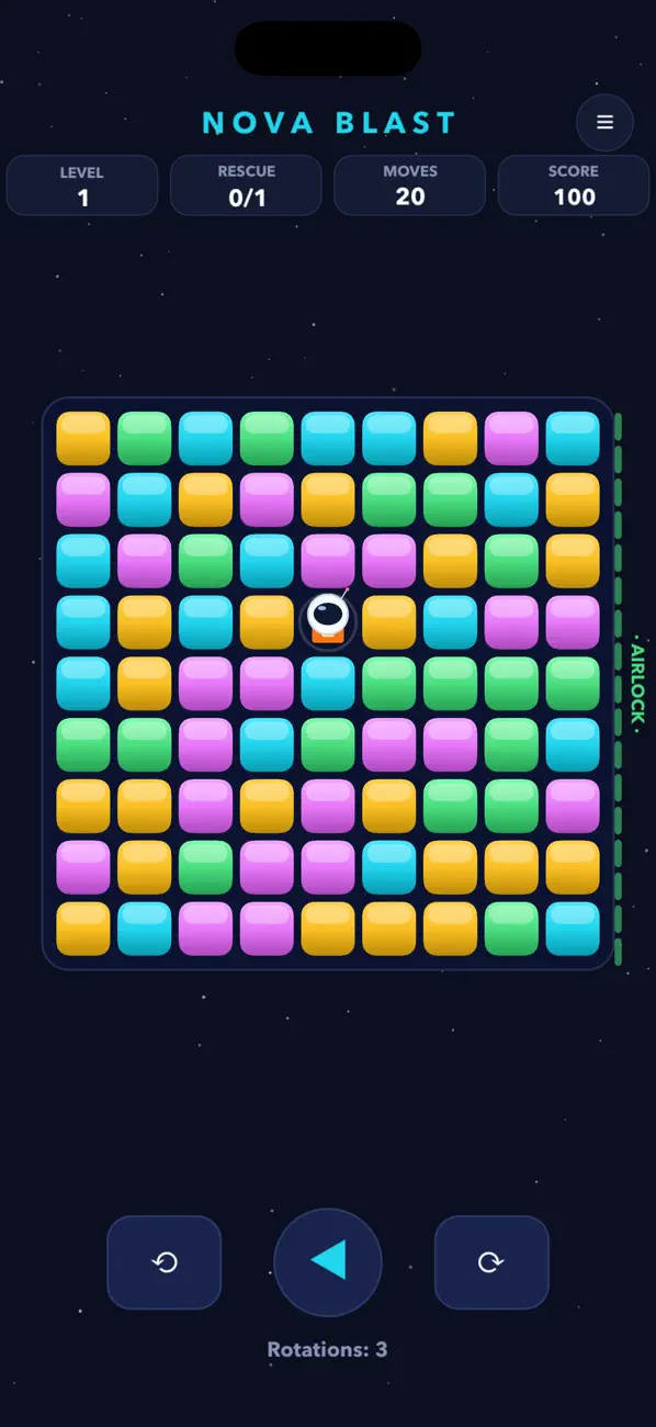 Nova Blast: Gravity Puzzle