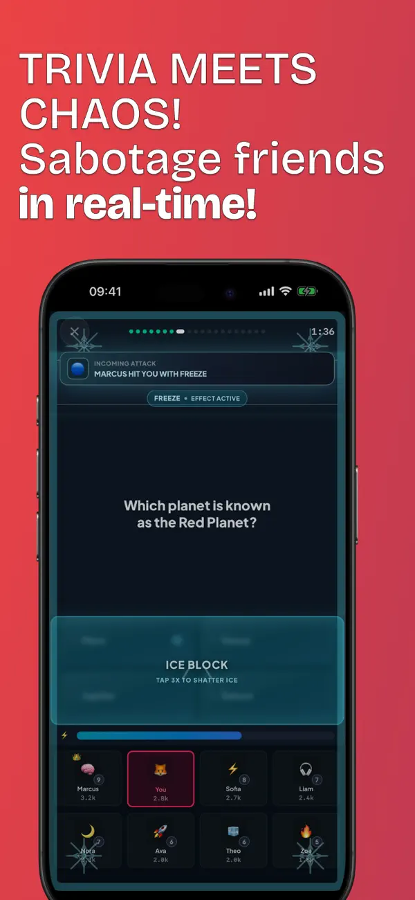 Vuxa: Multiplayer Trivia Quiz