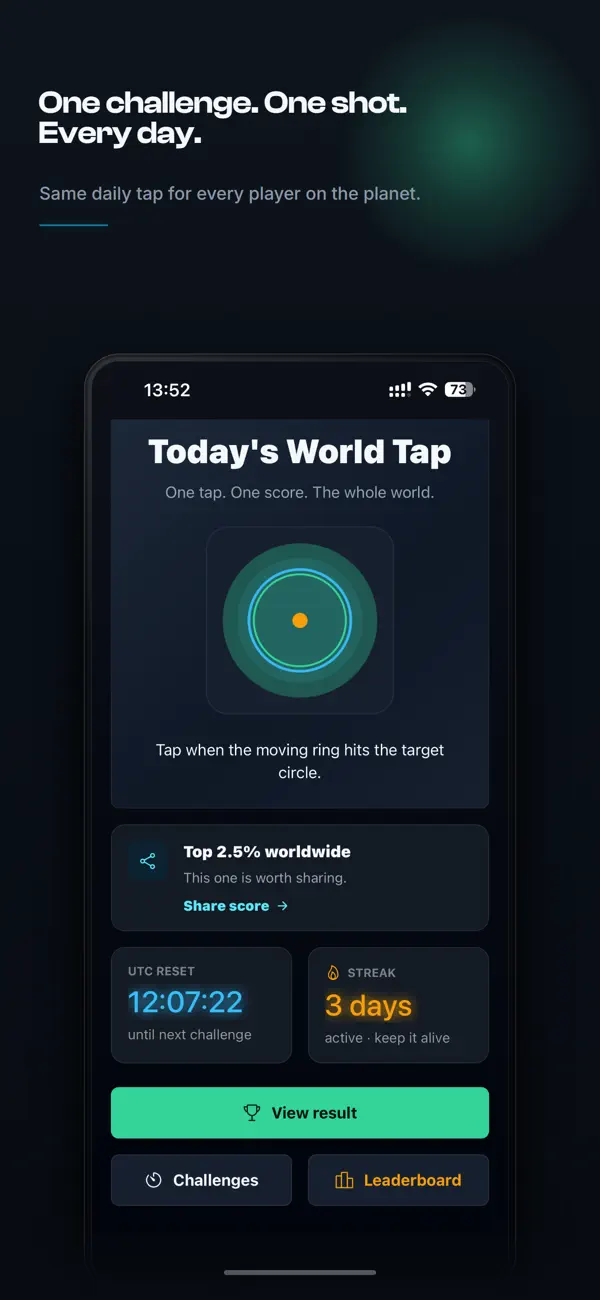 One Tap World