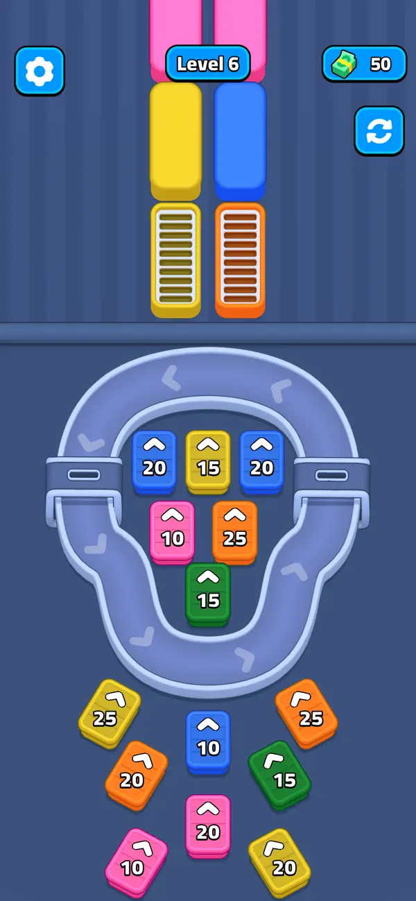Card Loop Sort