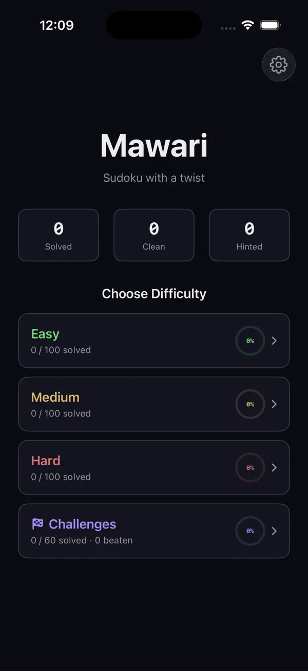 Mawari: Rotating Sudoku