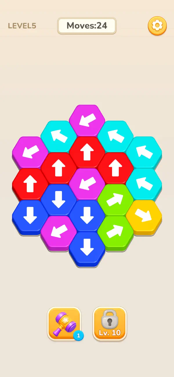 Hexa Escape: Arrow Way