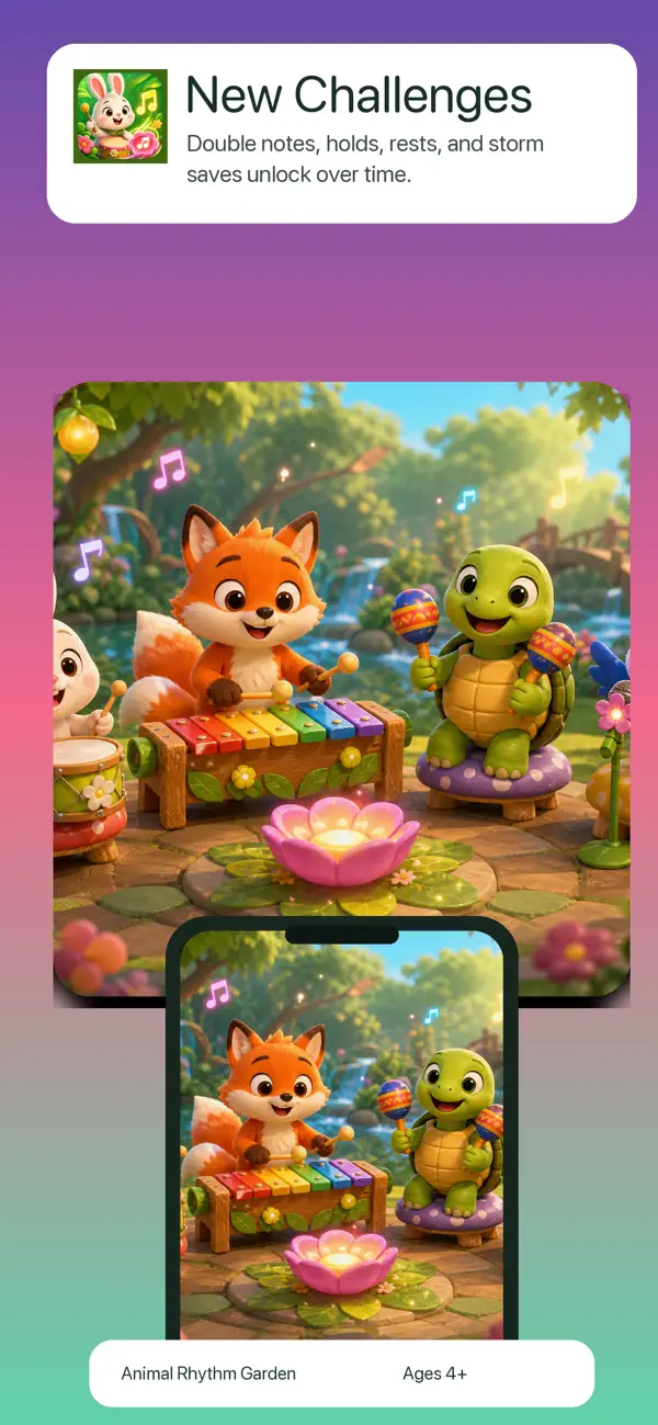 Animal Rhythm Garden