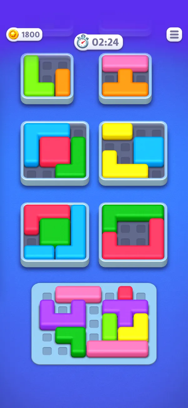 Shape Sort! Color Block Puzzle