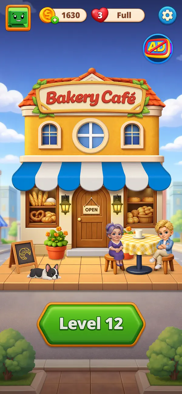 Tile Bakery: Match Puzzle