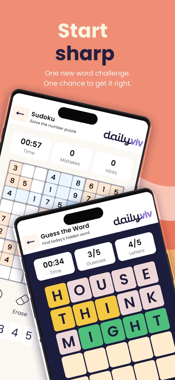 DailyViv: Puzzles, News & Calm