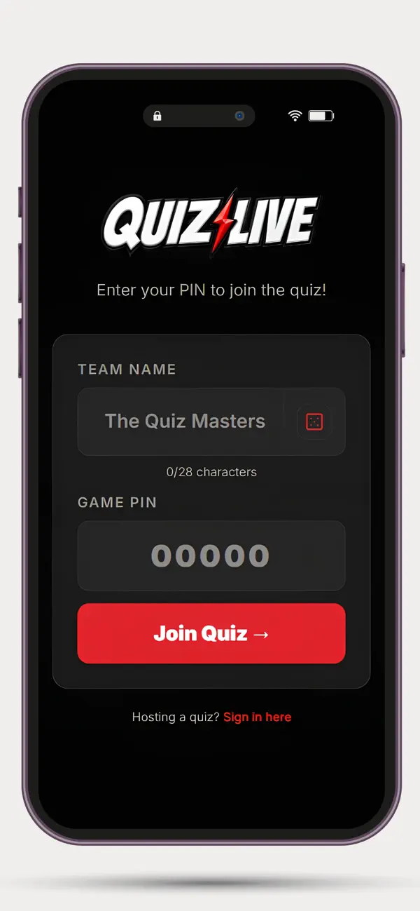Quiz Live: Interactive Quiz