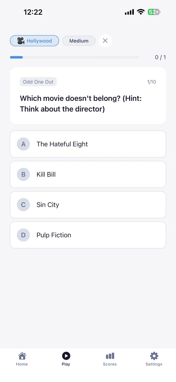 DramaIQ - Movie Trivia Quiz