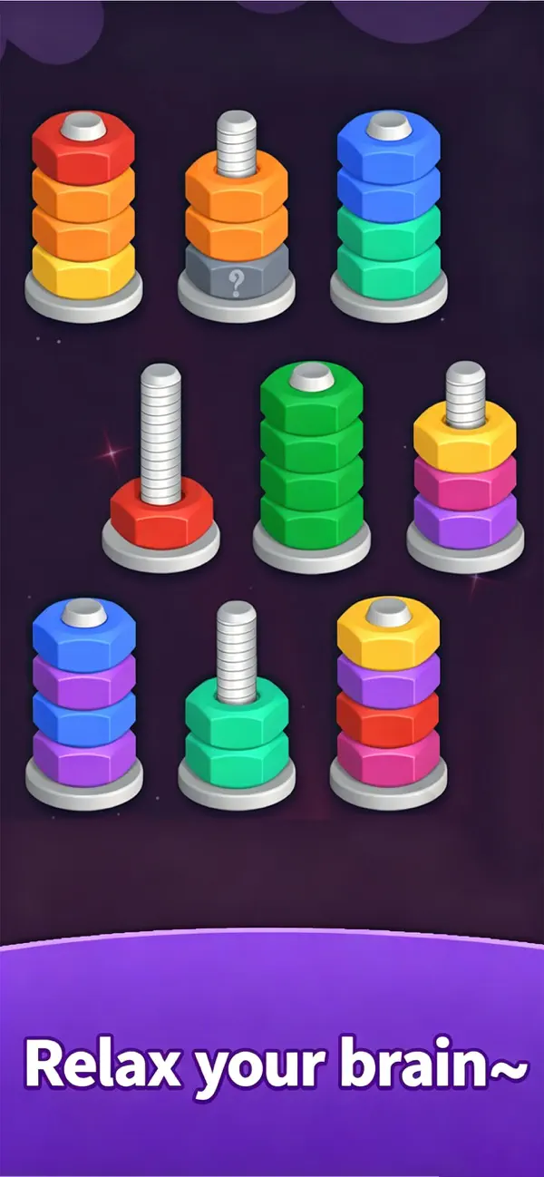 Nut Sort Rush