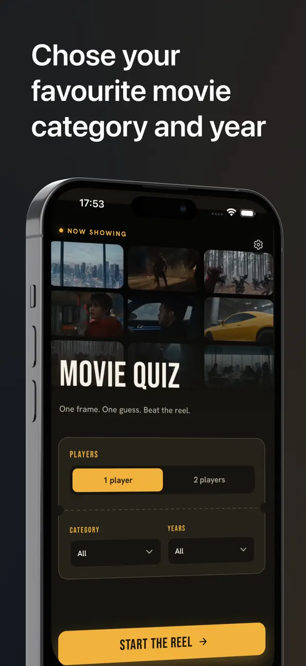 Movies-Quiz: Film Trivia Game