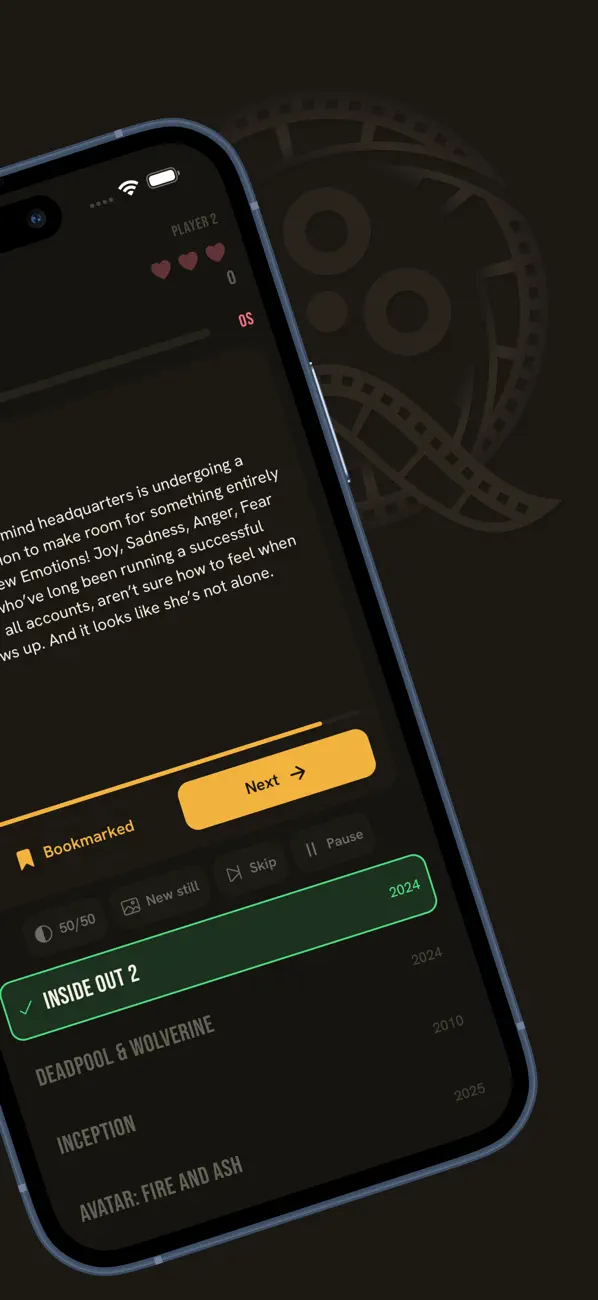 Movies-Quiz: Film Trivia Game