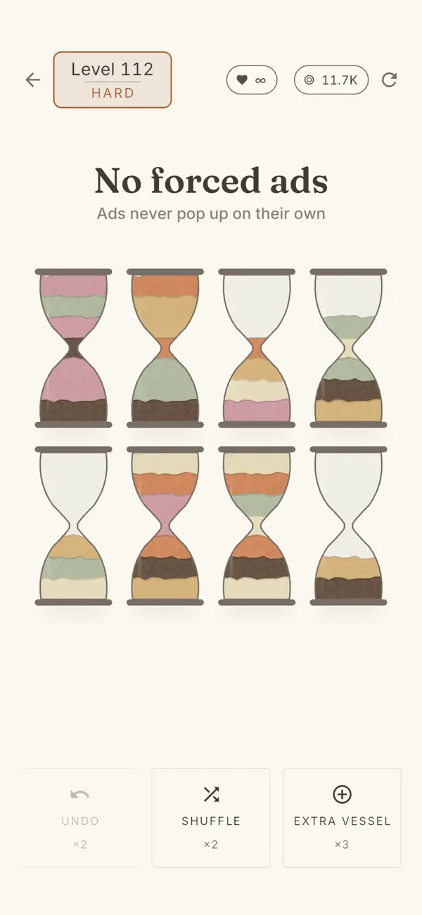 Vials: ASMR Sand Sort Puzzle