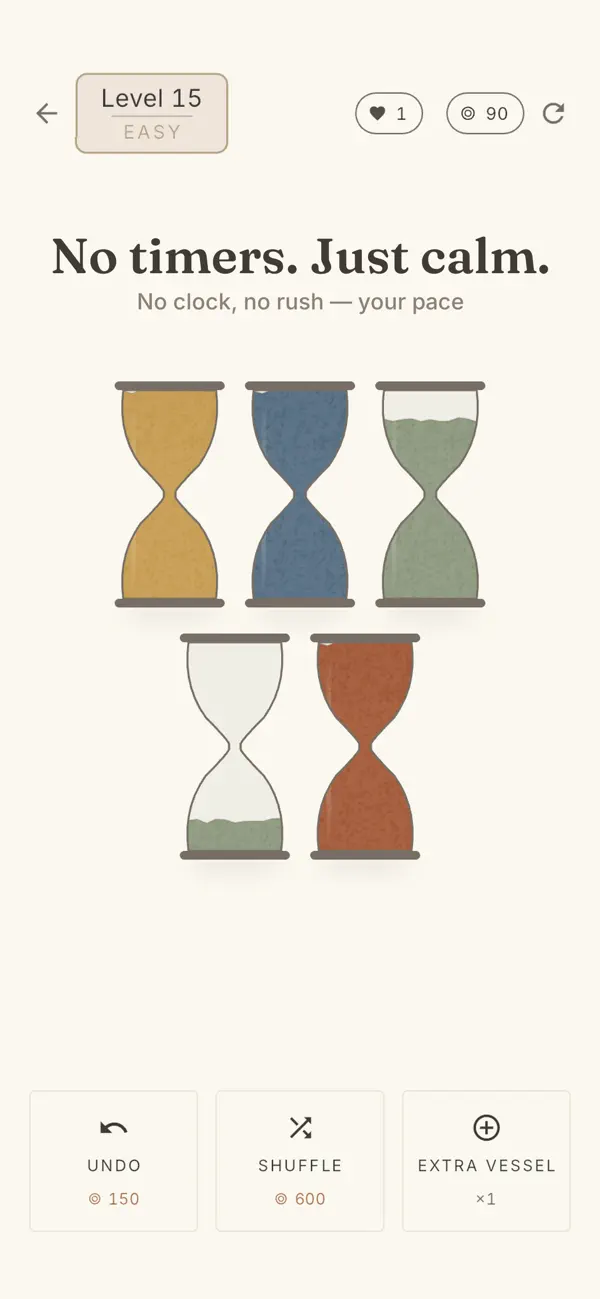 Vials: ASMR Sand Sort Puzzle