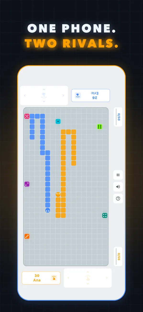 Duel Snake: 2 Player Battle