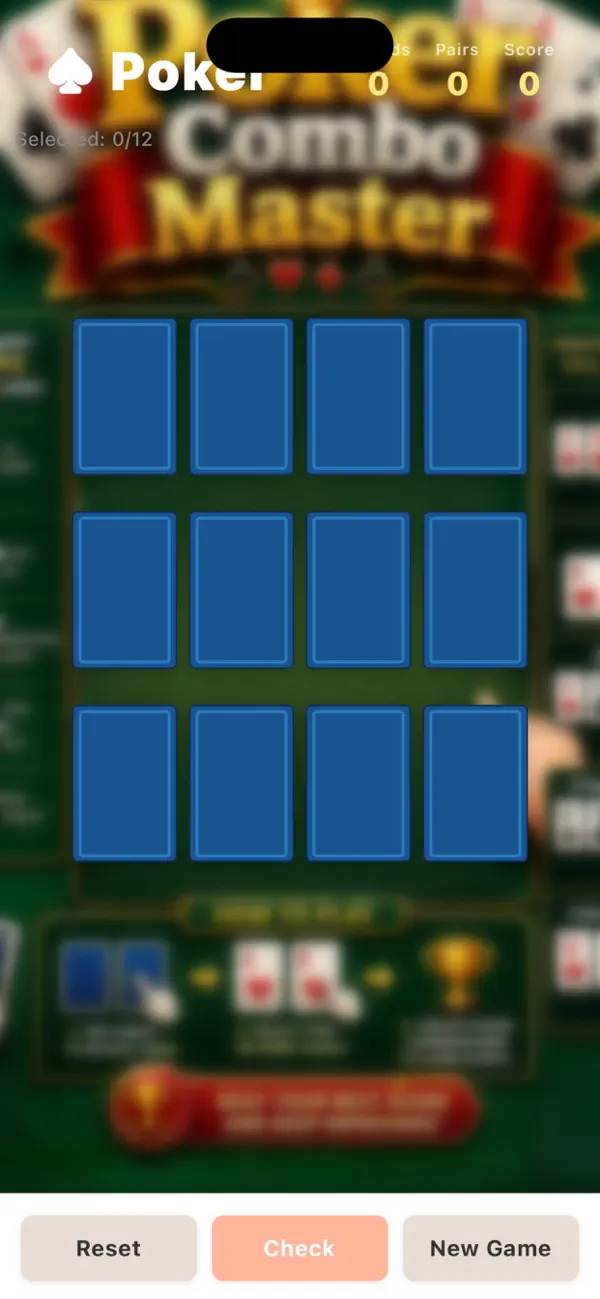 Poker Combo Master